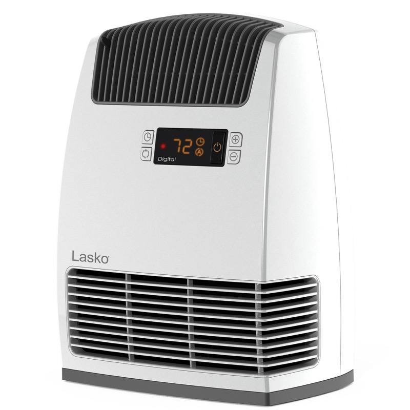 Lasko Digital Ceramic加热器与温暖空气运动技术型号CC13650