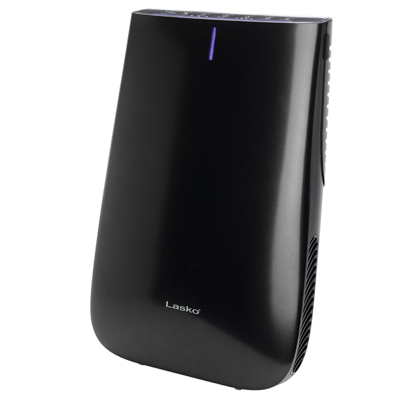 Lasko Pure Platinum空气净化器具有遥控器和自动清洁型号HF25630
