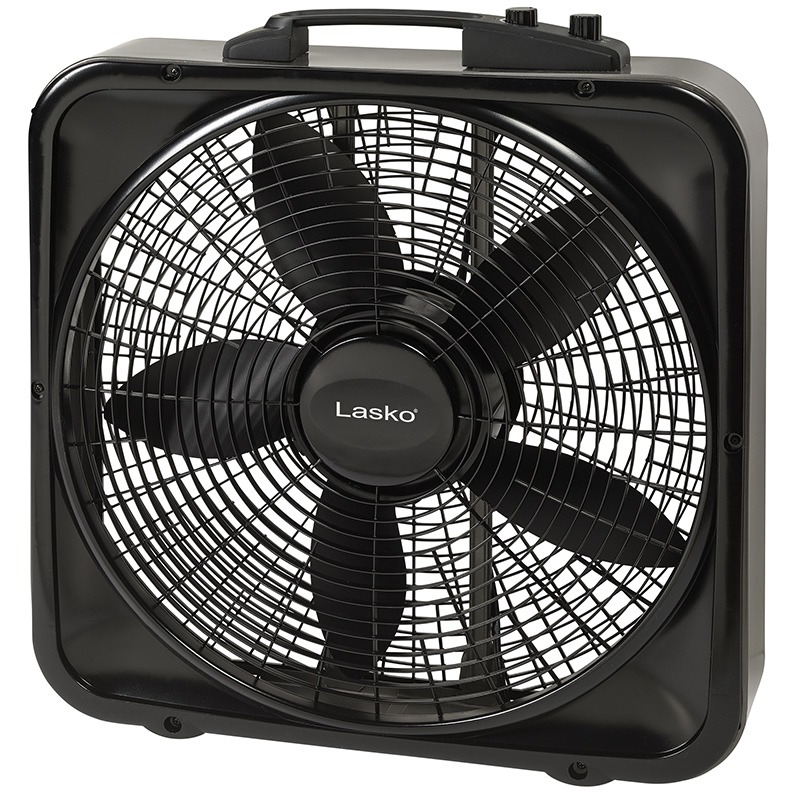 Lasko 20“ Weather-Shield®选择盒风扇，带恒温器型B20570