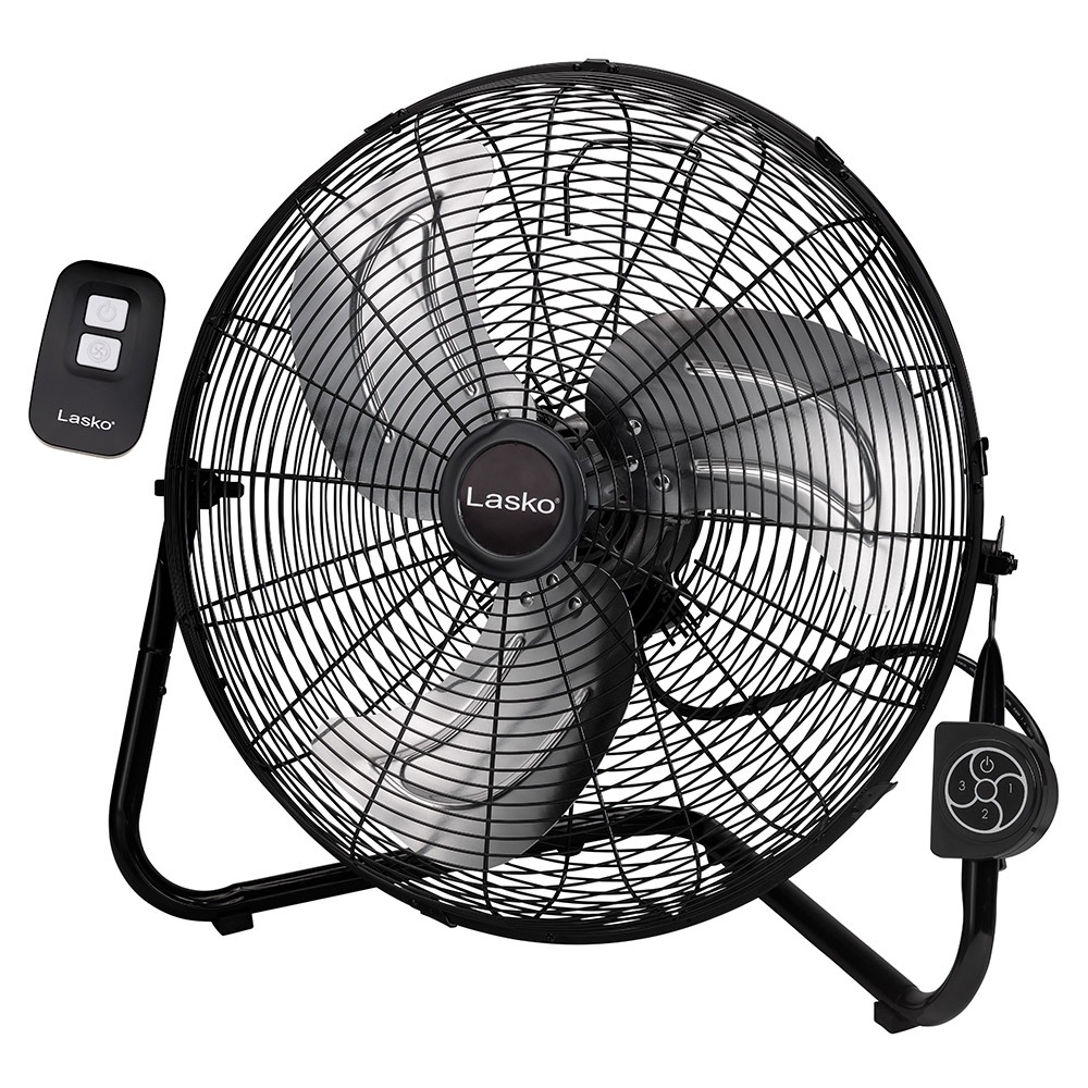 Lasko商业遥控器高速底层或壁挂式风扇型号H20660